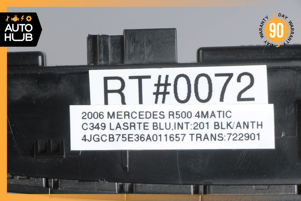 06-07 Mercedes W251 R500 Center Dashboard Hazard ESP Control Switch OEM - photo 11