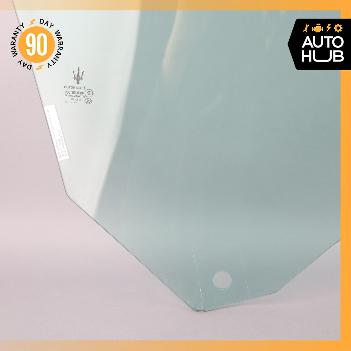 08-19 Maserati GranTurismo M145 Door Window Glass Front Left Driver Side OEM - photo 14