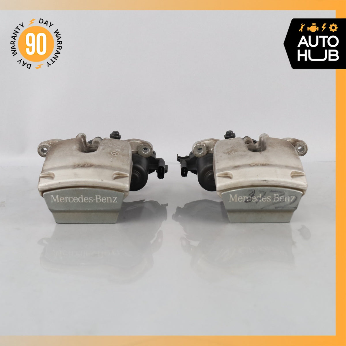 Mercedes W222 S450 S560 Rear Left & Right Brake Calipers Set w/ Actuator OEM 44k - photo 4