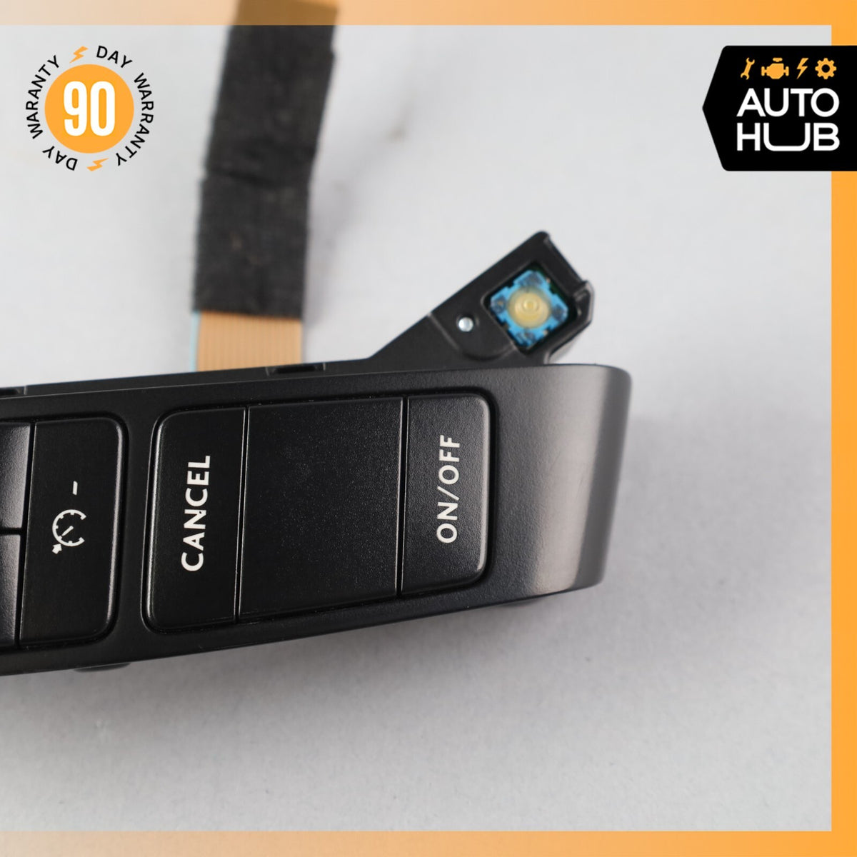 03-12 Bentley Continental GTC Left Steering Wheel Control Switch Button OEM 62k - photo 8