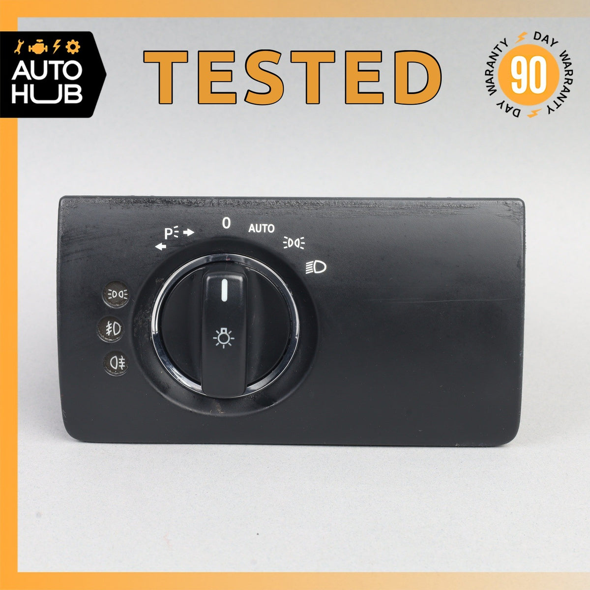 06-13 Mercedes W164 ML350 GL550 Headlight Control Switch Module Black OEM - photo 1