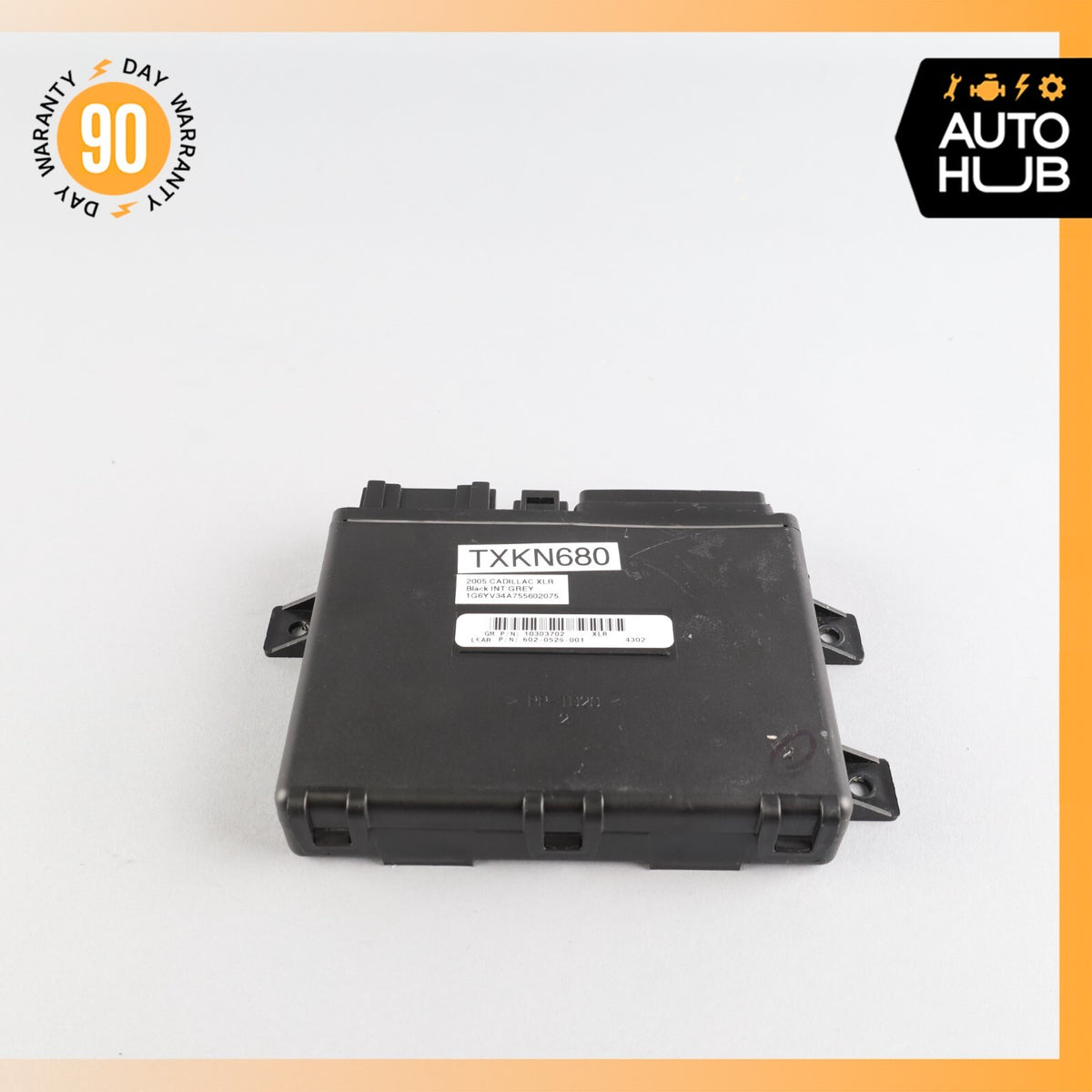 04-09 Cadillac XLR Front Left Driver Side Under Seat Control Module OEM - photo 1