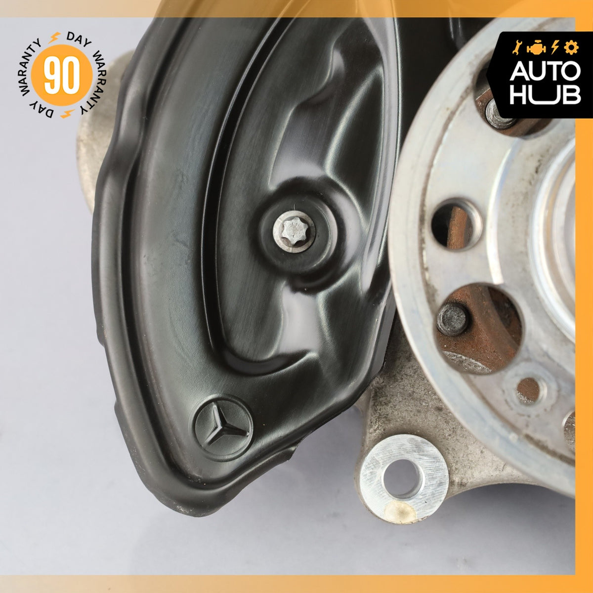 17-20 Mercedes W213 E350 E300 Rear Left Side Spindle Knuckle Hub OEM - photo 4