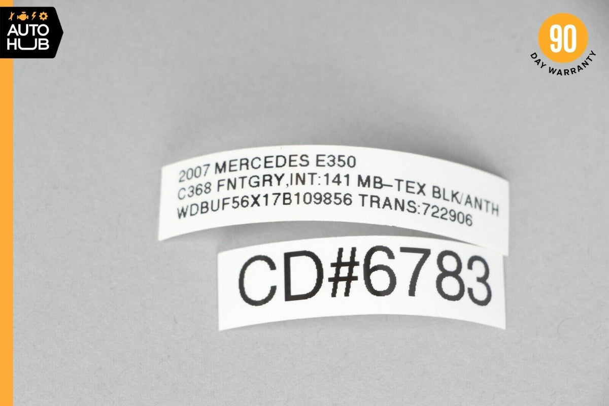 03-09 Mercedes W211 E350 E320 E500 Front Right Door Wire Harness 2115400106 OEM - photo 7