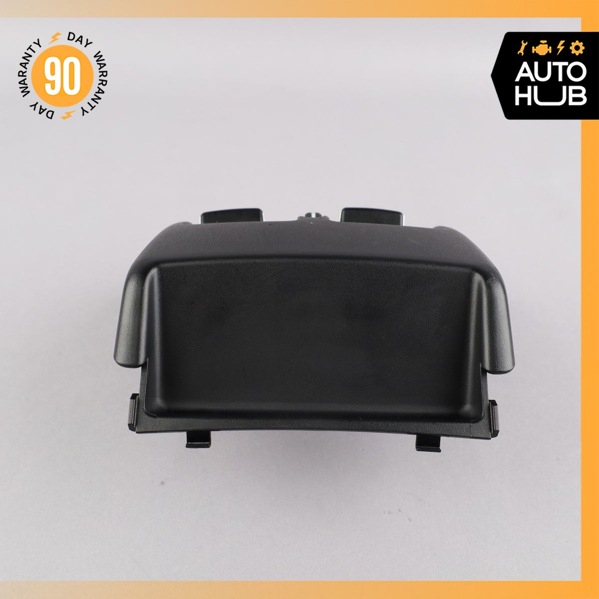 08-17 Mercedes W204 C250 E350 Rear Center Console AC Air Vent Trim Black OEM - photo 4