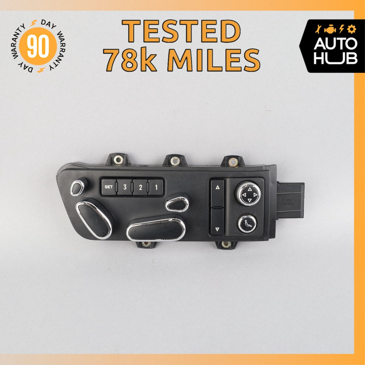 Bentley Continental Flying Spur Front Right Seat Control Memory Switch OEM 78k - photo 1