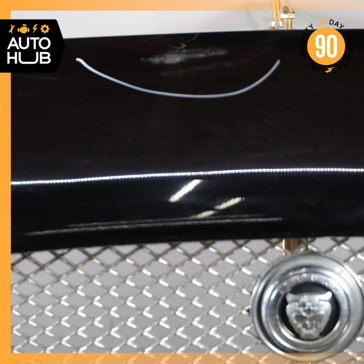 10-11 Jaguar X150 XK XKR Front Bumper Cover Assembly Black OEM - photo 4