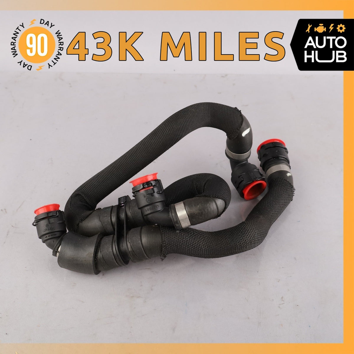 15-23 Mercedes W205 C63 AMG M177 Engine Water Coolant Hose OEM - photo 1