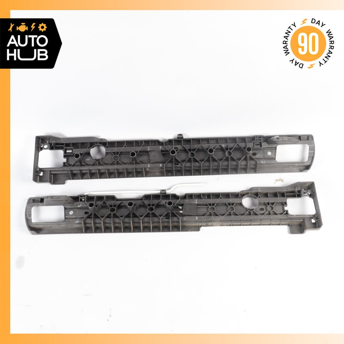 11-18 Porsche Cayenne 958 Turbo S Trunk Floor Rail Support Left & Right OEM - photo 8