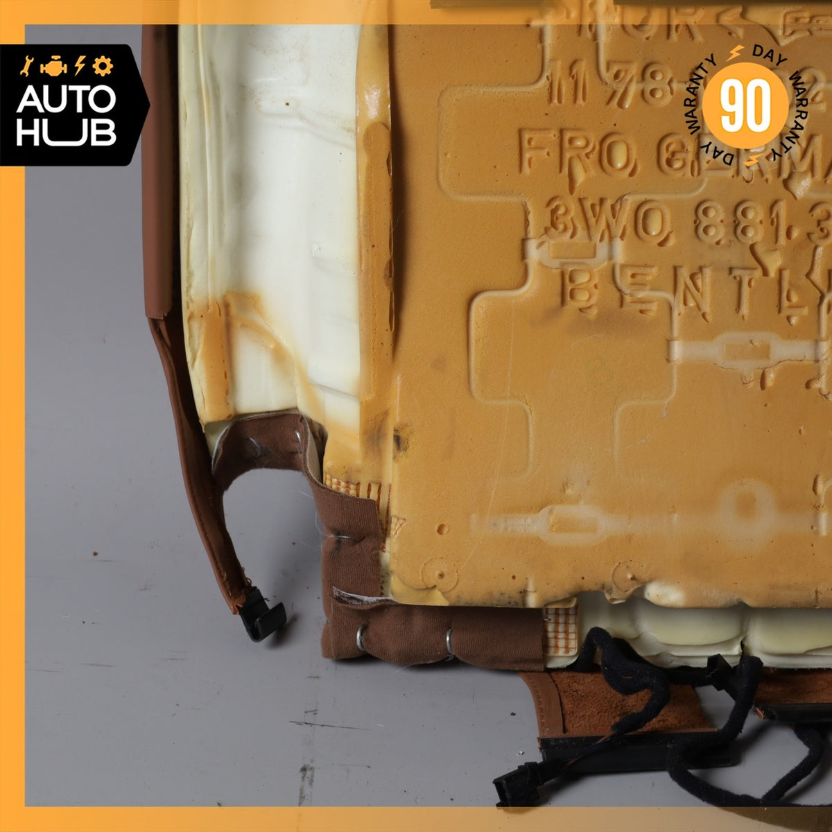 03-06 Bentley Continental GT Front Right Side Lower Bottom Seat Cushion OEM 87k - photo 10
