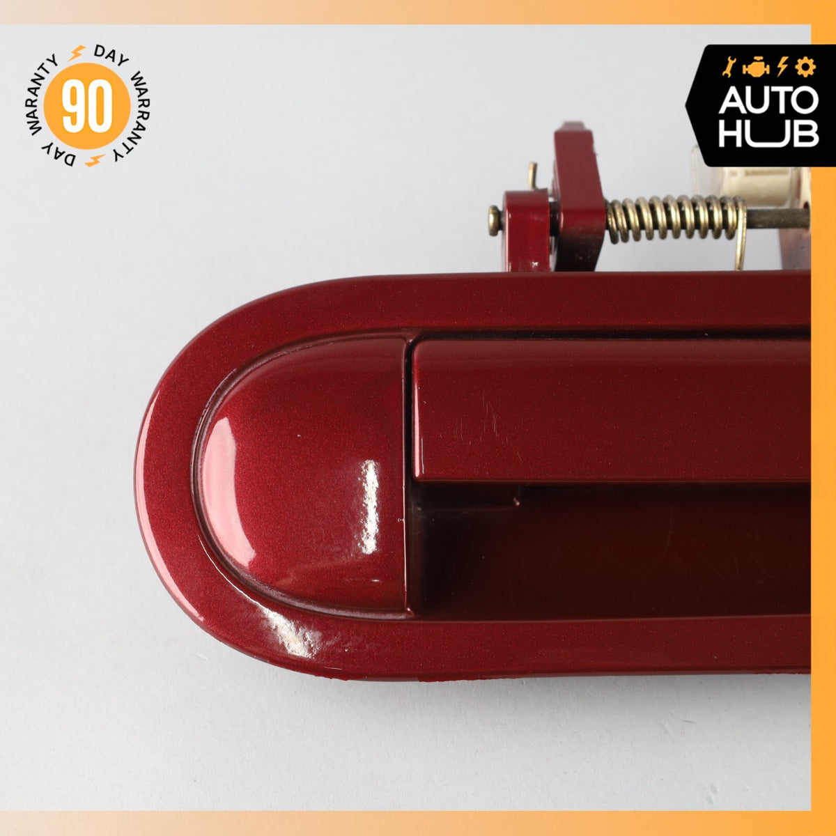 02-05 Ford Thunderbird Right Passenger Side Exterior Door Handle Red OEM 80k - photo 2