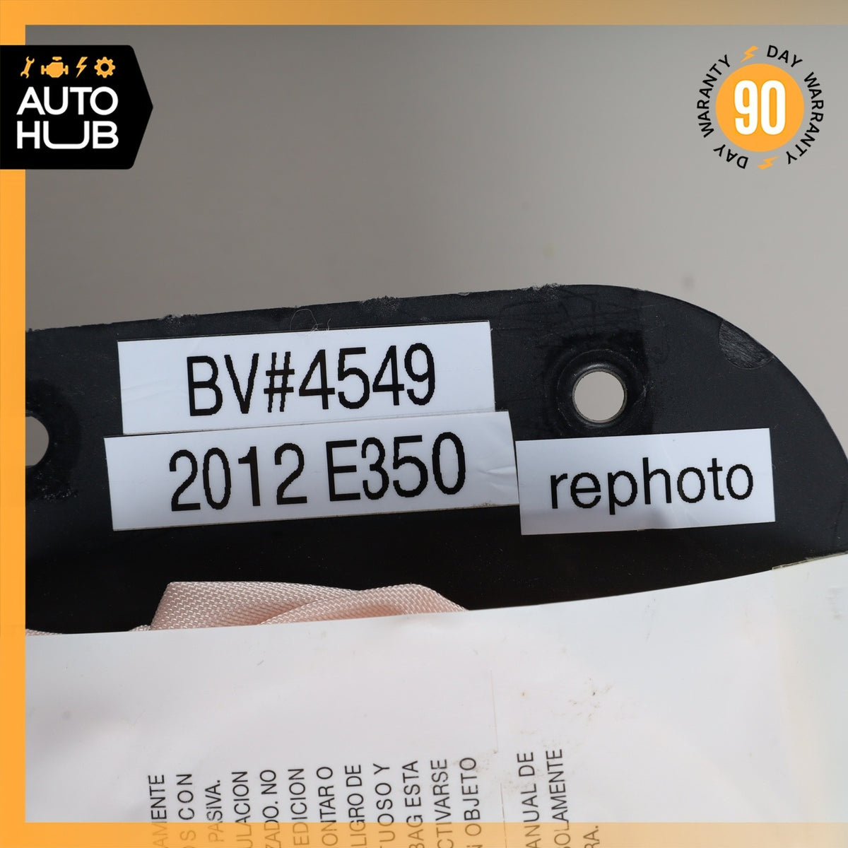 10-17 Mercedes W207 E350 C350 Dashboard Right Passenger Side Airbag Air Bag OEM - photo 11