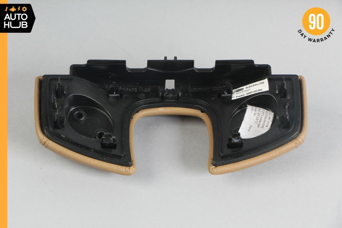 07-13 Mercedes W221 S550 S400 S350 Center Console Trim Brown OEM - photo 8