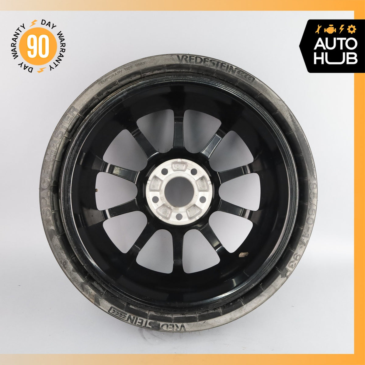 03-12 Mercedes R230 SL500 SL550 Emergency Spare Tire Wheel Donut Rim 17" 17 OEM - photo 8
