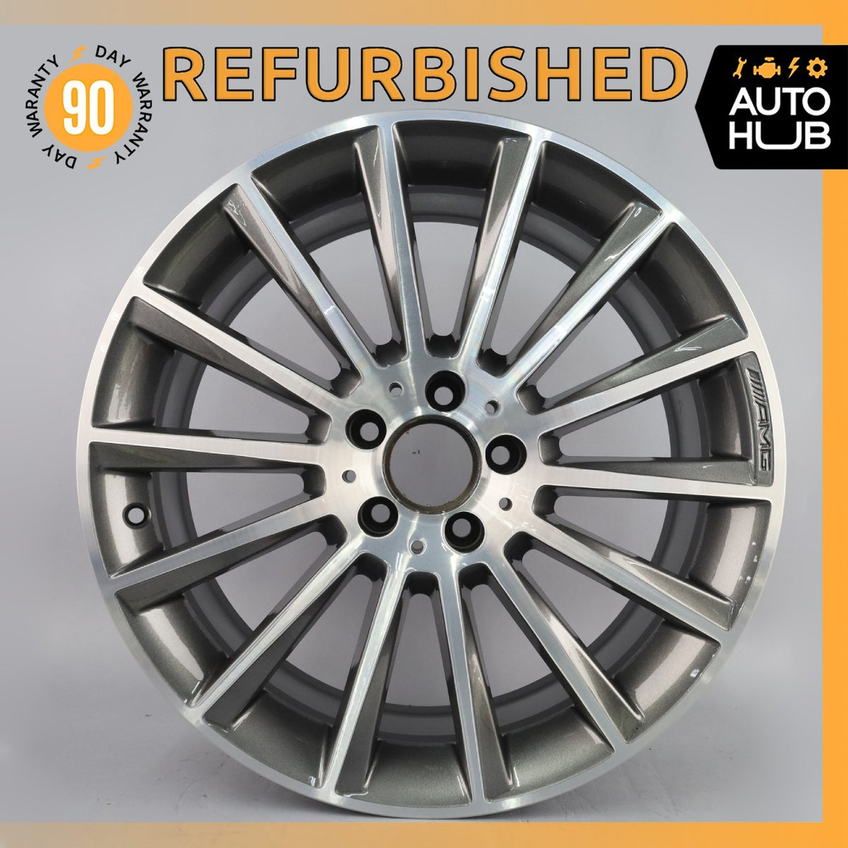 Mercedes W205 C300 C400 AMG 7.5 x 19 19" Front Wheel Rim 2054011300 OEM - photo 1