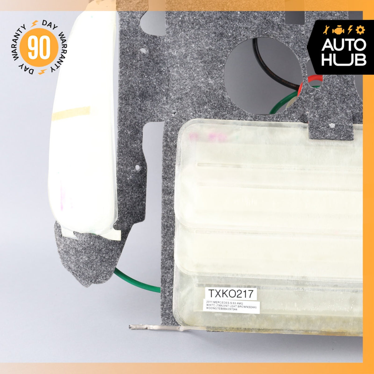 10-13 Mercedes W221 S63 S400 S550 Front Right Top Upper Seat Bladder Bolster OEM - photo 5