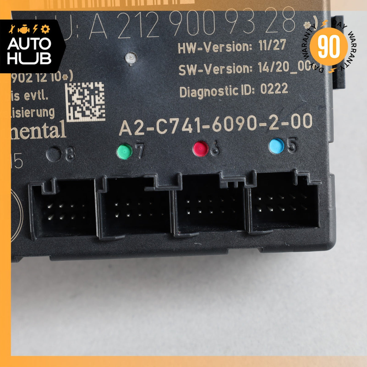 08-17 Mercedes W218 CLS550 SLK250 Front Right Side Door Control Module OEM - photo 6