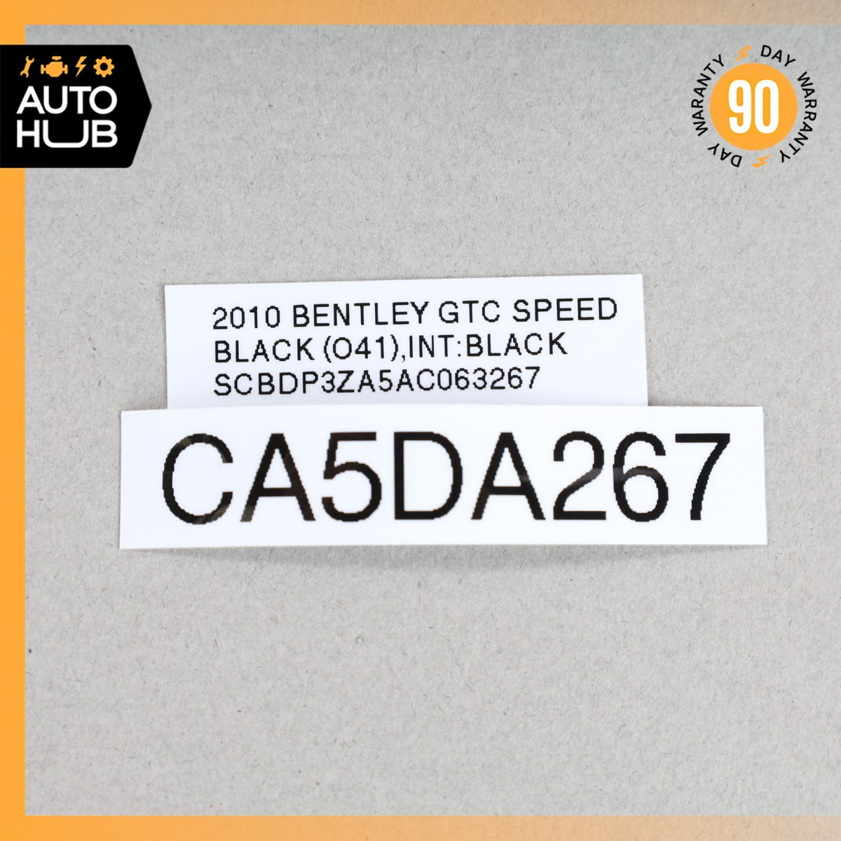07-11 Bentley Continental GTC Front Right Side A-Pillar Trim Cover OEM - photo 16