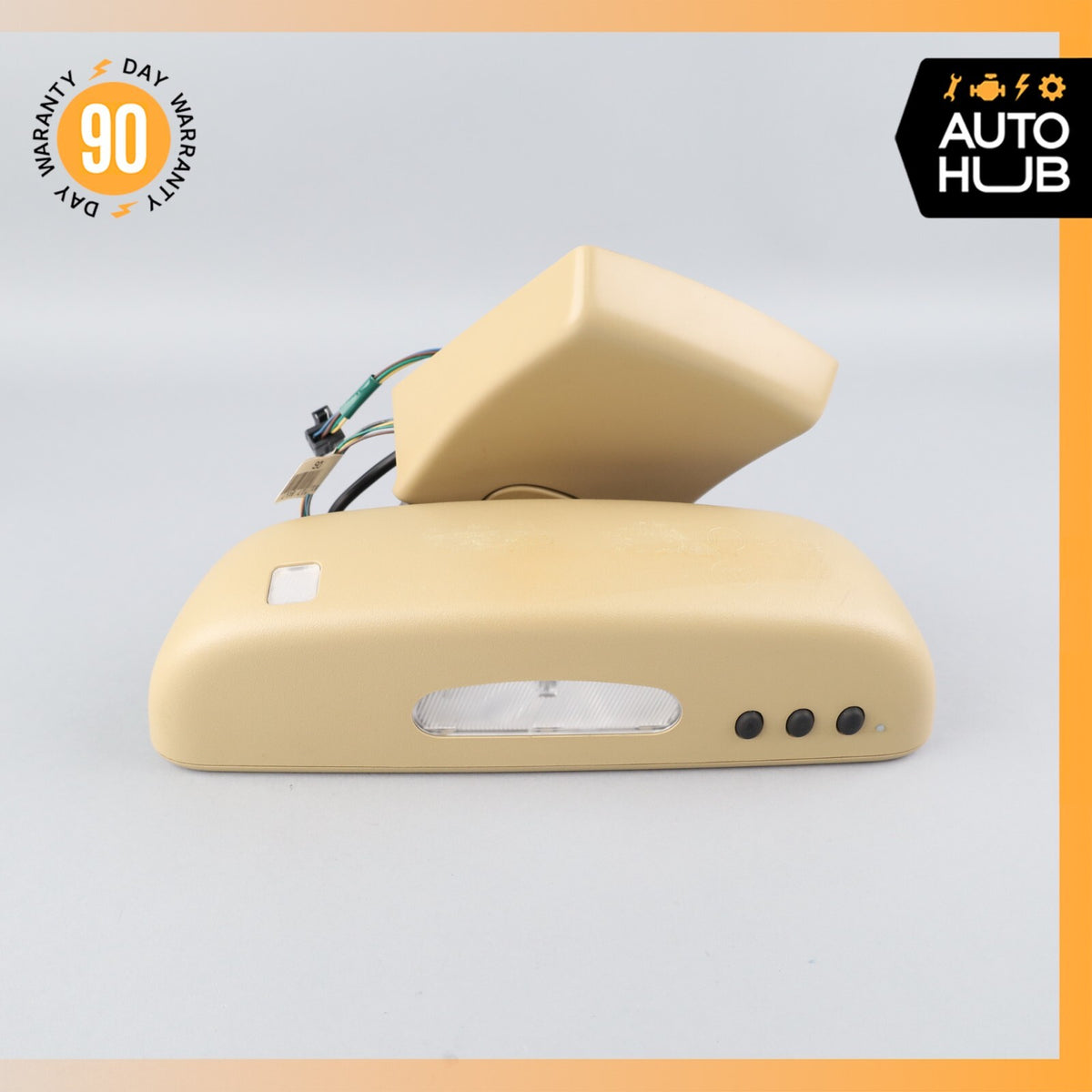 07-10 Mercedes W216 CL63 AMG CL550 CL600 Interior Rear View Mirror Beige OEM - photo 11