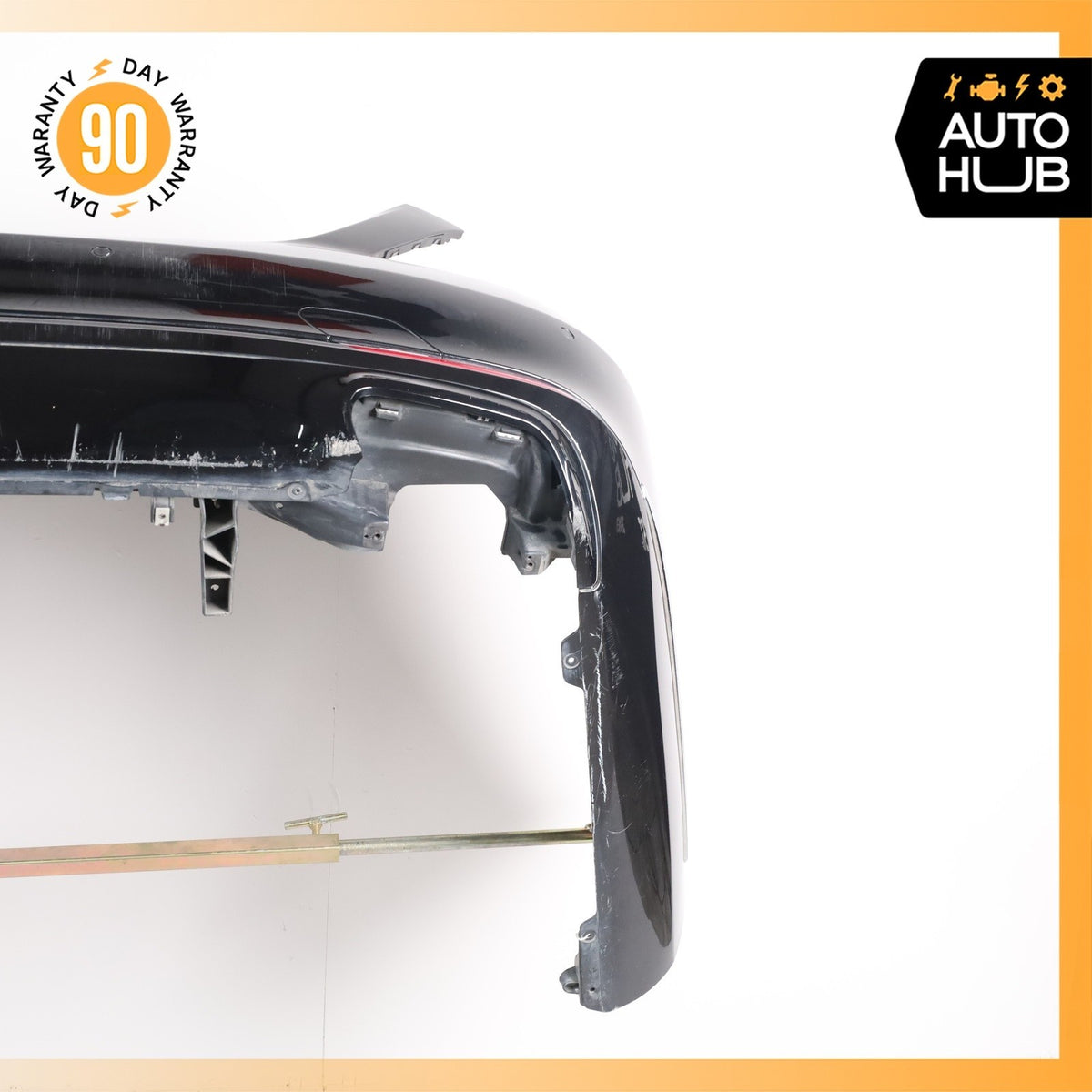 14-17 Mercedes W222 S600 S550 MAYBACH Base Rear Bumper Cover Assembly Black OEM - photo 11