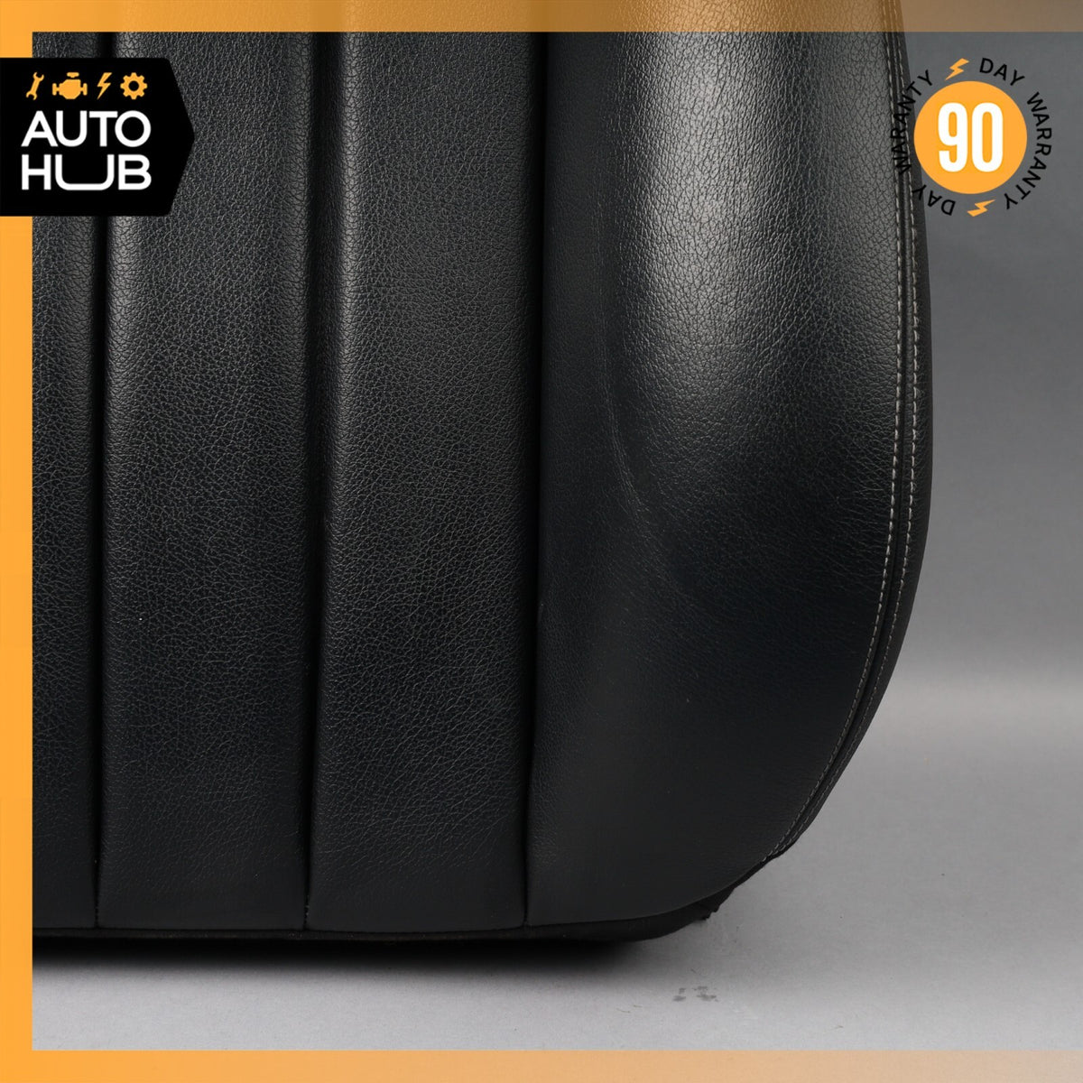 14-16 Mercedes W212 E400 E550 Front Left Seat Cushion Top Upper Black OEM - photo 4