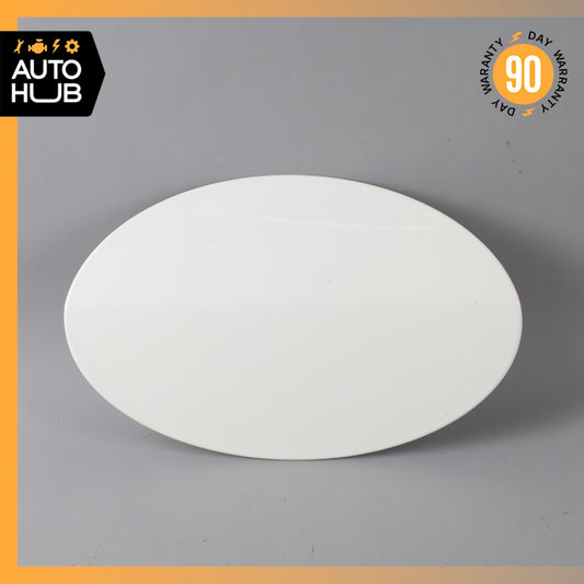14-22 Maserati Quattroporte M156 S Q4 Fuel Gas Tank Lid Door Cover White OEM - photo 1