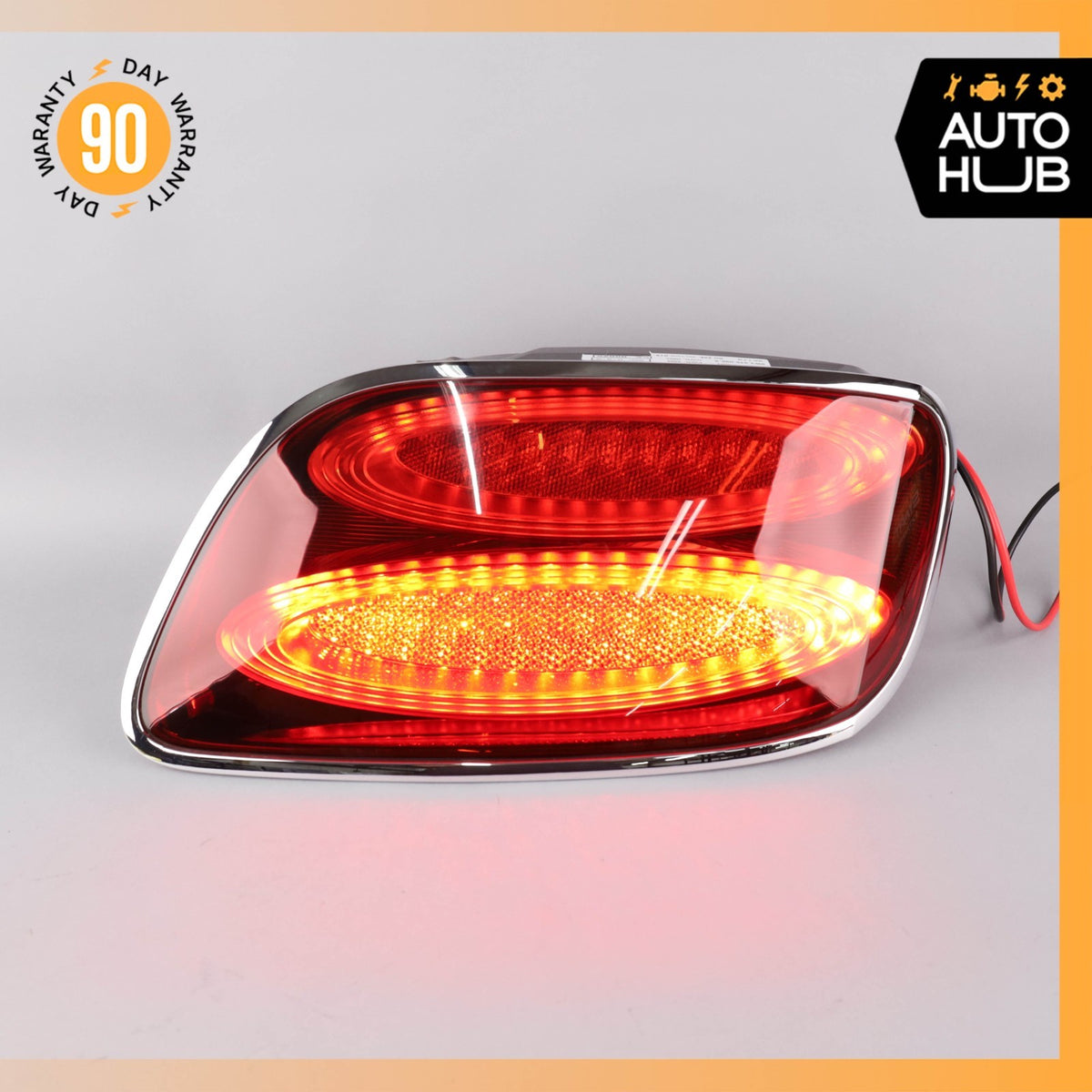 13-18 Bentley Continental GTC GT Right LED Tail Light Lamp 3W3945096S OEM 49k - photo 2