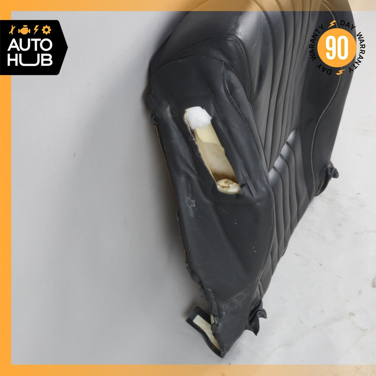 Aston Martin DB9 GT Front Right Side Bottom Lower Seat Cushion Black OEM - photo 11