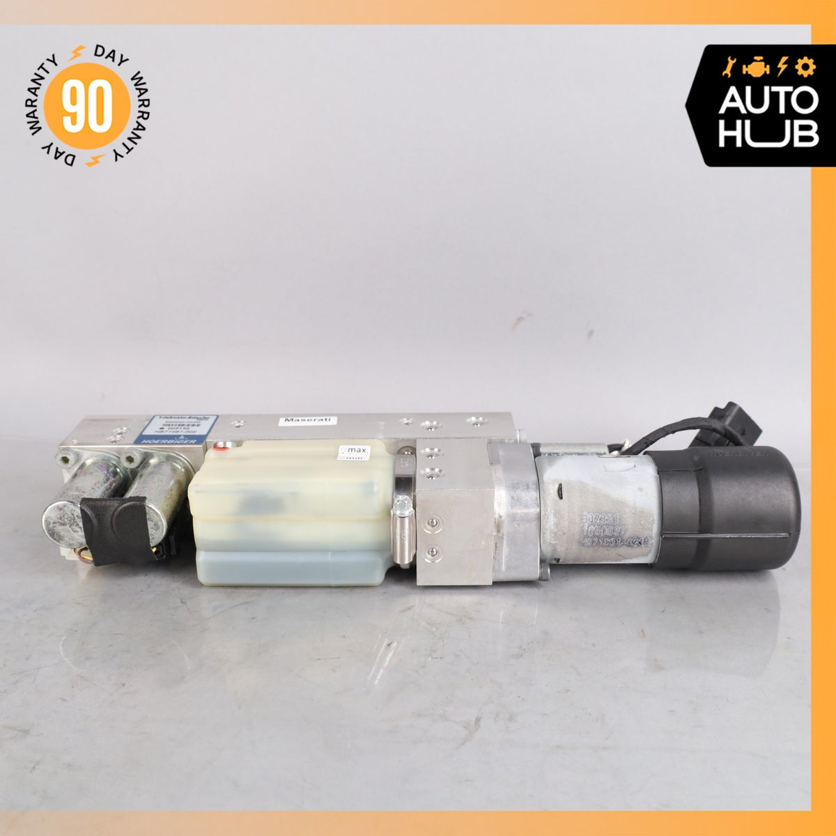 10-19 Maserati GranTurismo S M145 Convertible Top Hydraulic Pump Motor OEM 47k - photo 11