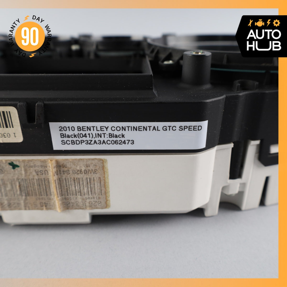 Bentley Continental GTC Speed Convertible Instrument Cluster Speedometer OEM 83k - photo 13