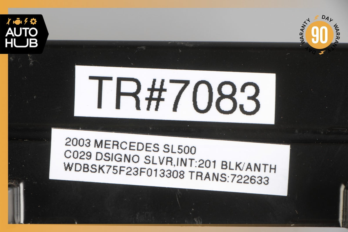 00-06 Mercedes R230 SL500 S600 Voice Command Control Module 2208202185 OEM 66k - photo 9