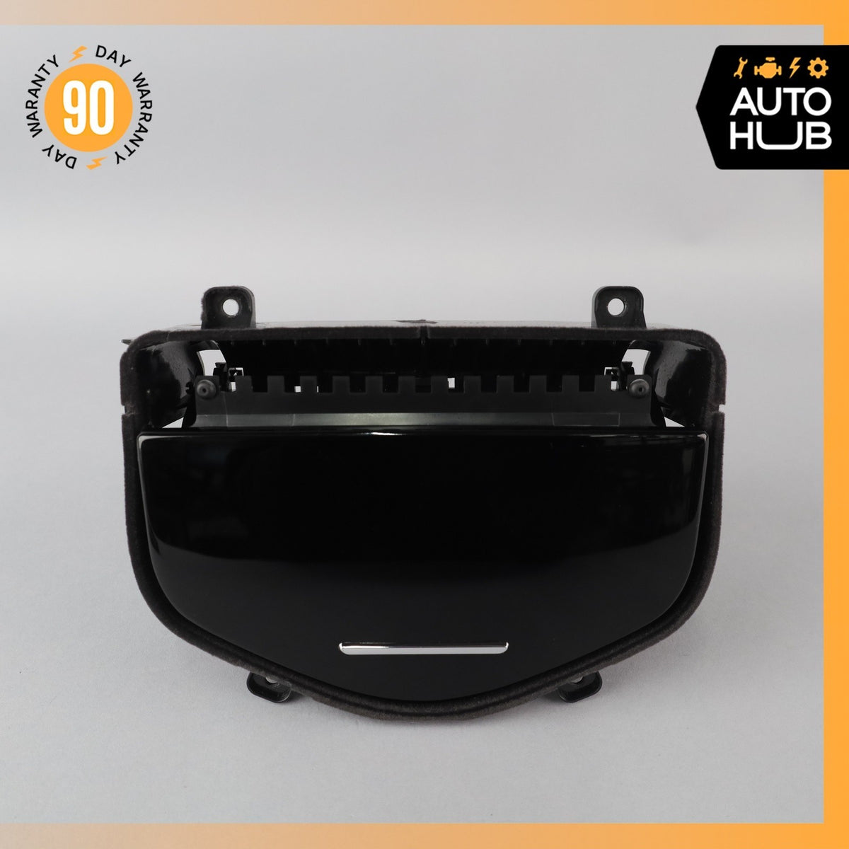 14-24 Maserati Quattroporte Center Console Phone Holder Compartment Wood OEM - photo 1