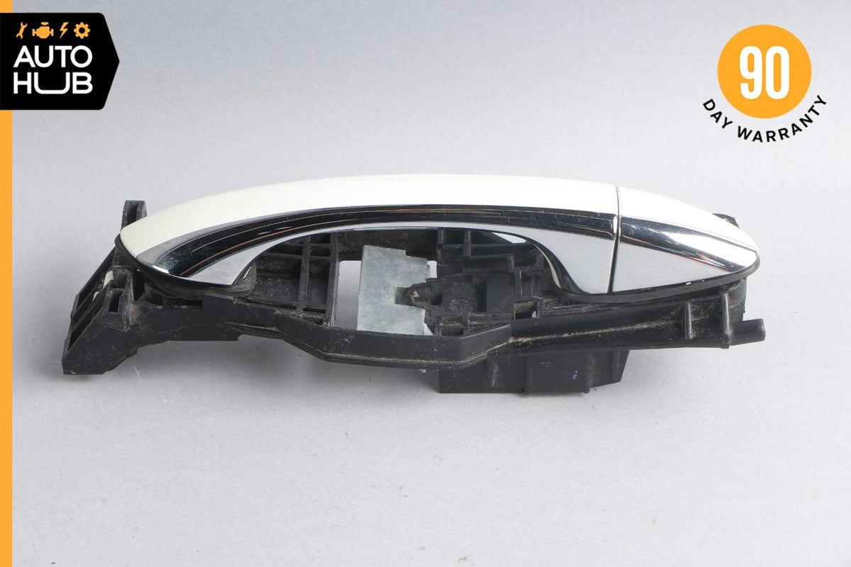 03-09 Mercedes W211 E350 E320 Exterior Door Handle Front Right Side White OEM - photo 7