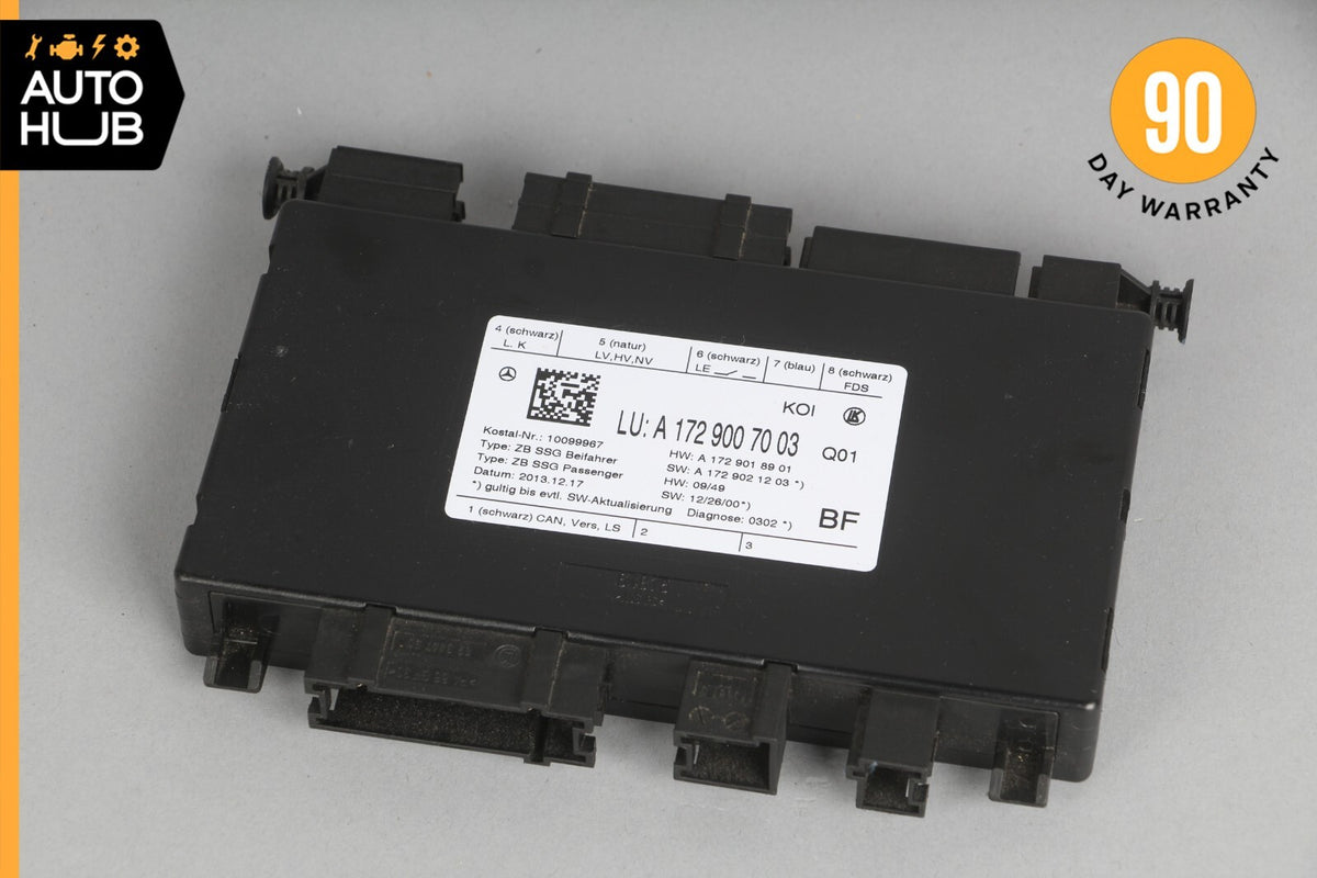 Mercedes R172 SLK250 C350 E350 C63 Seat Control Module Front Right Side OEM - photo 3