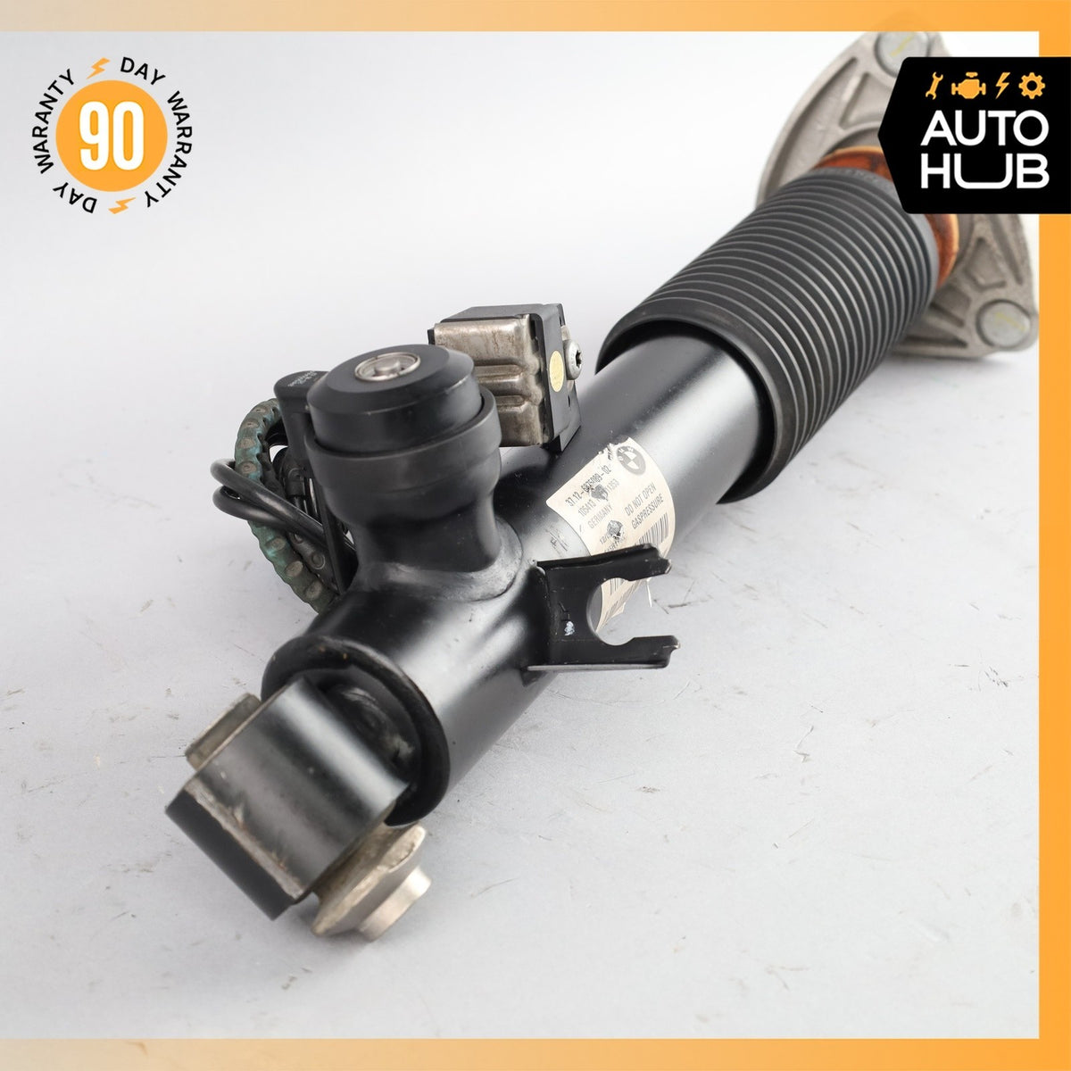 14-19 BMW F15 X5 X6 Rear Left Side VDC Shock Strut 37126875089 OEM 69k - photo 8