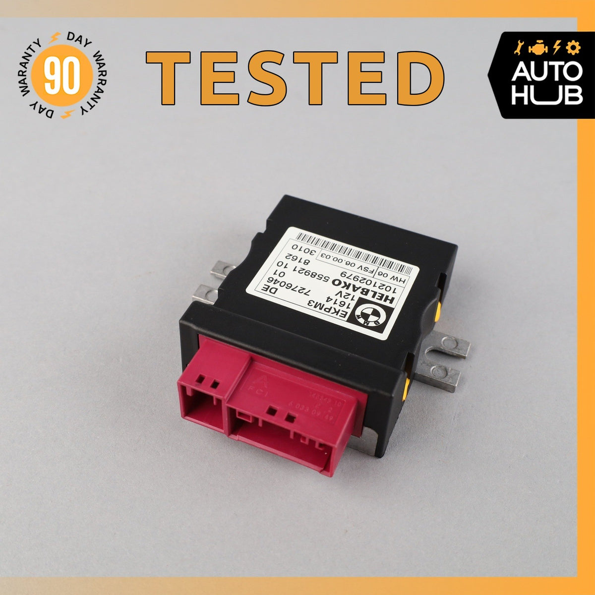 BMW E88 128i 328i Z4 Fuel Gas Tank Pump Control Module Unit 16147276383 OEM - photo 1