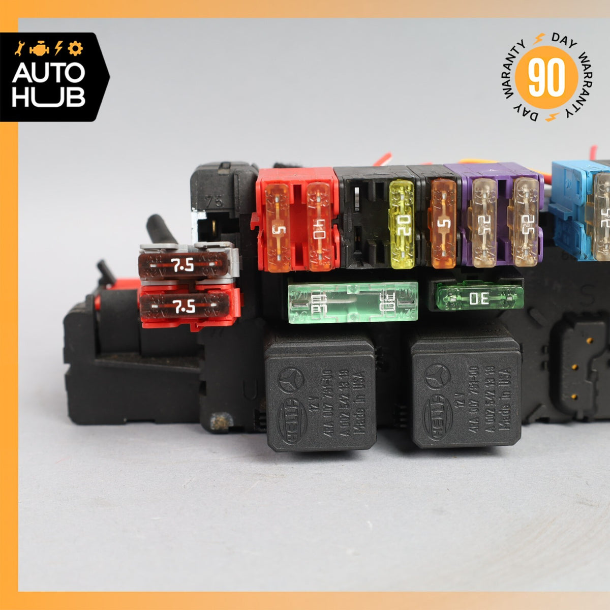 03-12 Mercedes R230 SL550 SL55 AMG SL550 Rear SAM Fuse Box Relay Module OEM - photo 6