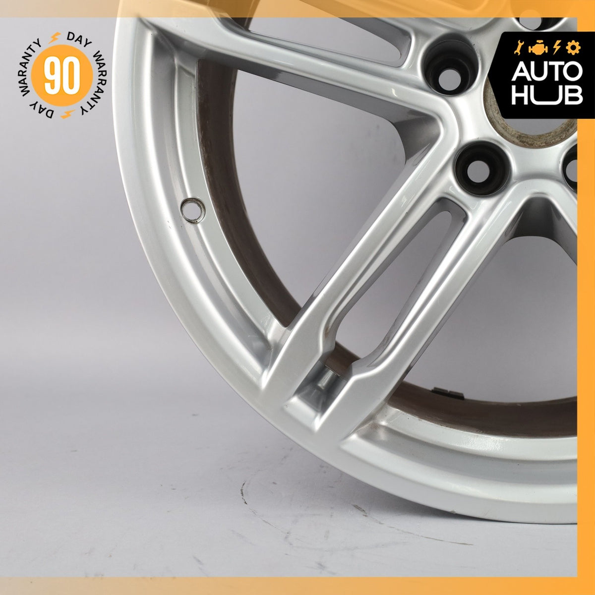 Porsche Macan 95B S 9 x 19 19" Rear Wheel Rim Silver 95B601025BN OEM - photo 4