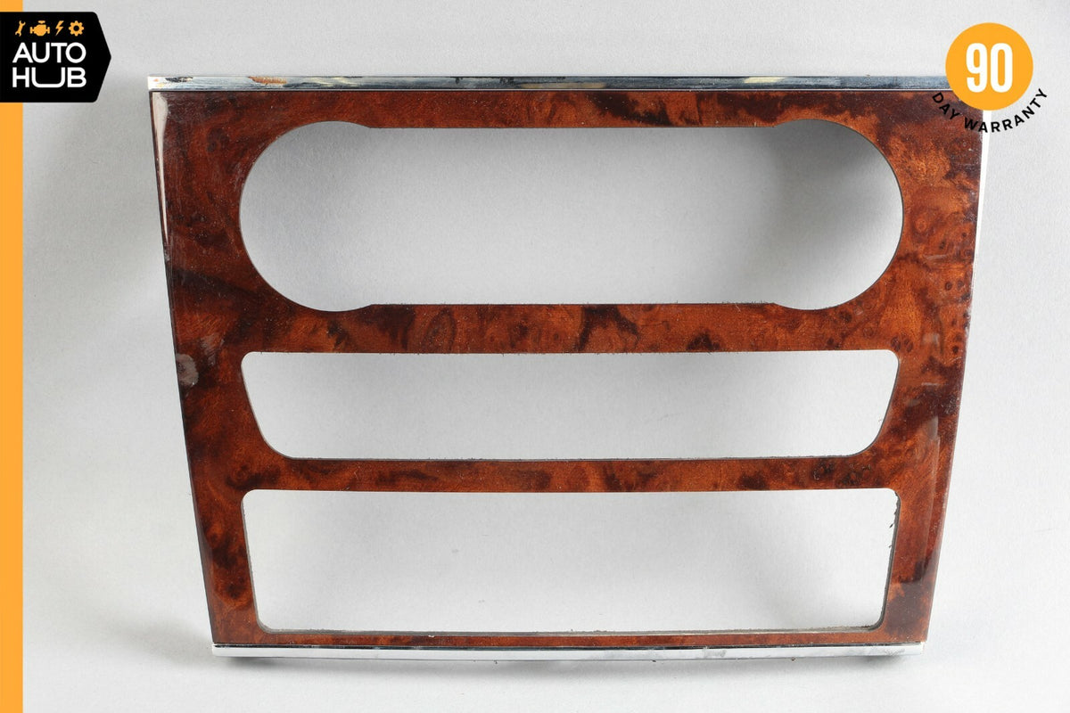06-12 Mercedes W164 ML500 GL550 ML450 Center Console Control Trim Bezel Wood OEM - photo 1