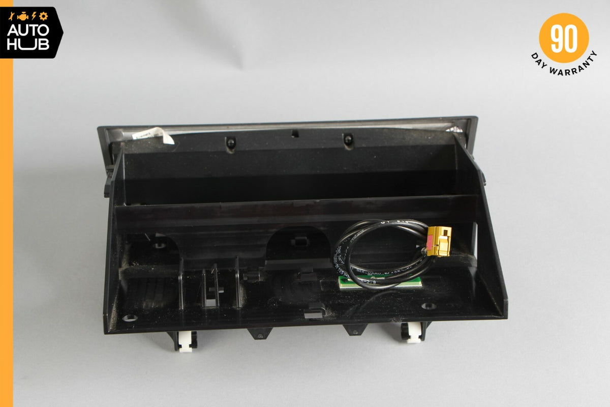 07-09 Mercedes W211 E350 E550 Hazard Control Door Lock Switch Panel Wood OEM - photo 7
