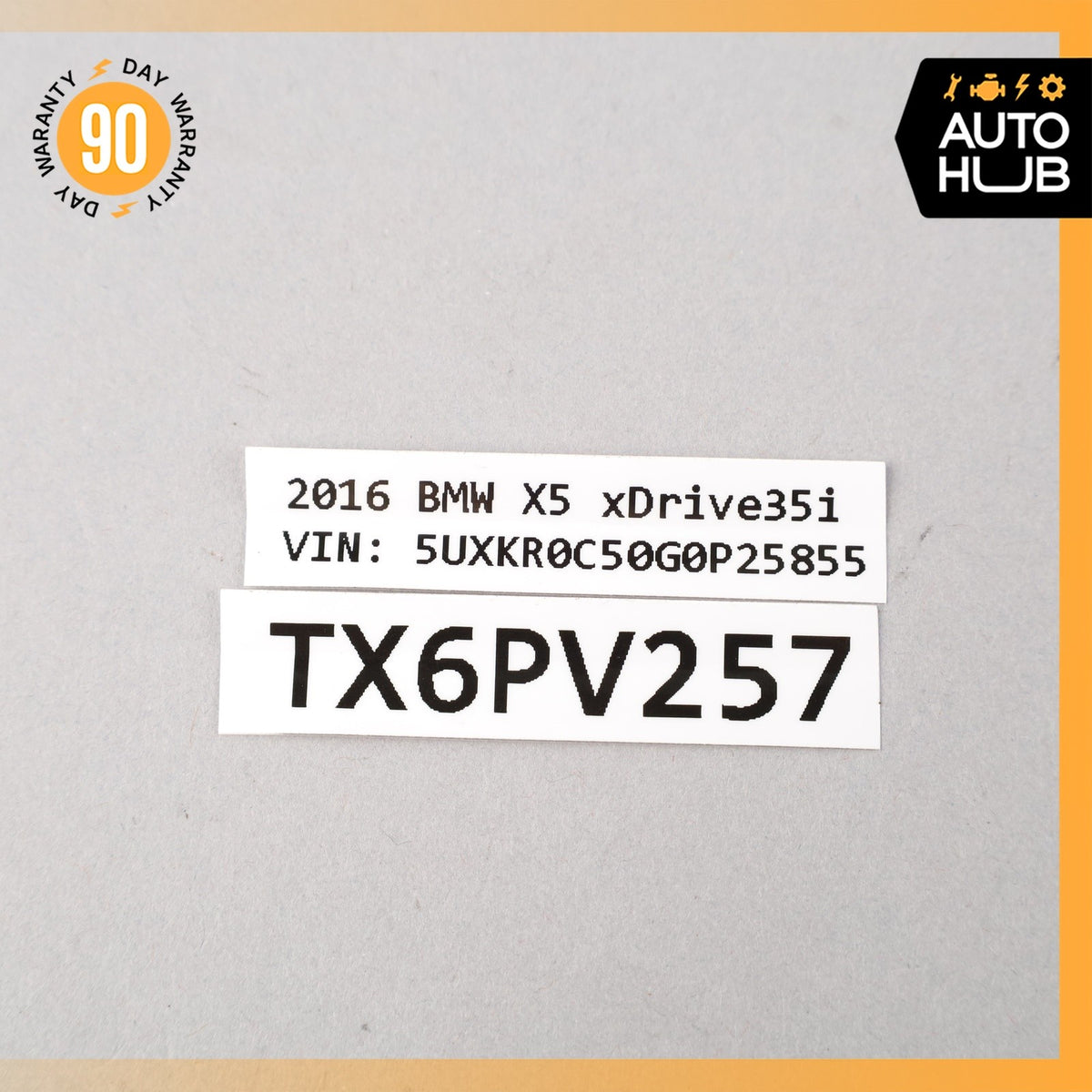 11-19 BMW F15 X5 X6 Rear Right Distance Radar Blind Spot Control 66326873352 OEM - photo 10
