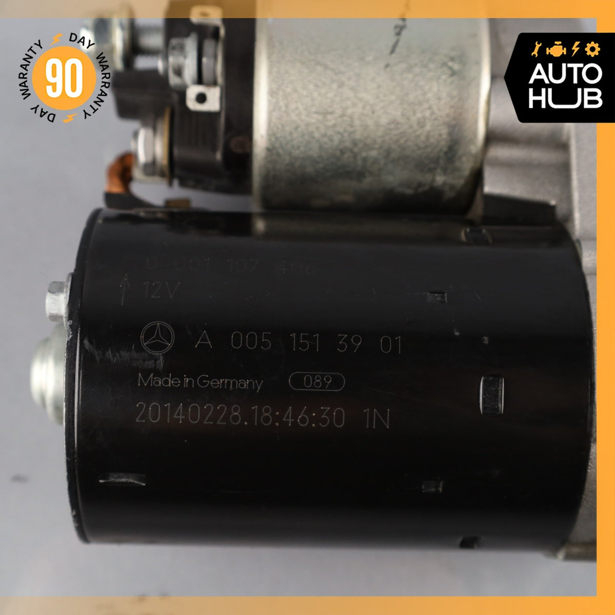 12-15 Mercedes W204 C250 SLK250 M271 Engine Starter Motor 0051513901 OEM - photo 11