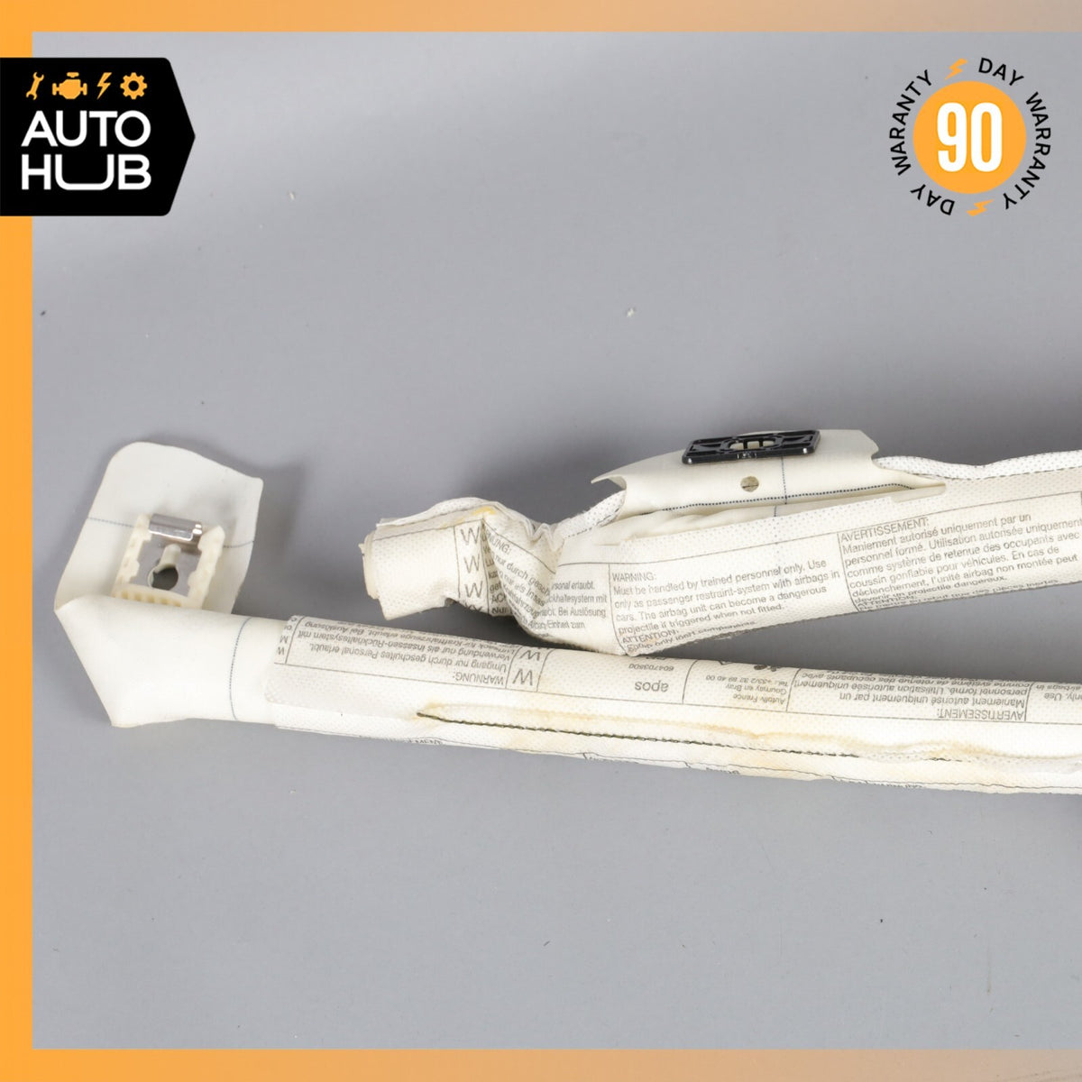 08-14 Mercedes W204 C300 C350 Roof Curtain Air Bag Right Passenger Side OEM - photo 8