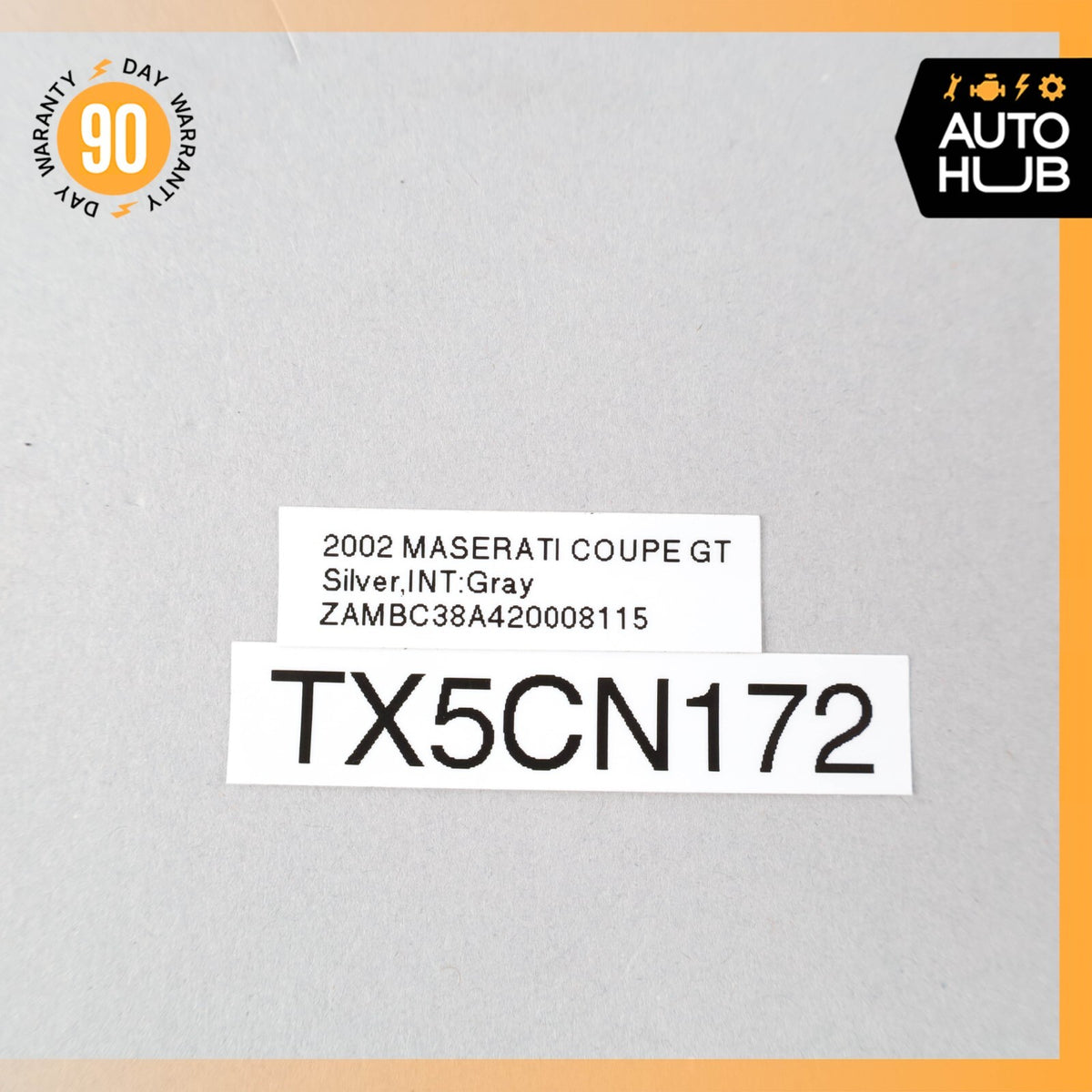 Maserati 4200 Coupe Spyder GT M138 Rear Left Door Panel Trim Black OEM 50k - photo 13