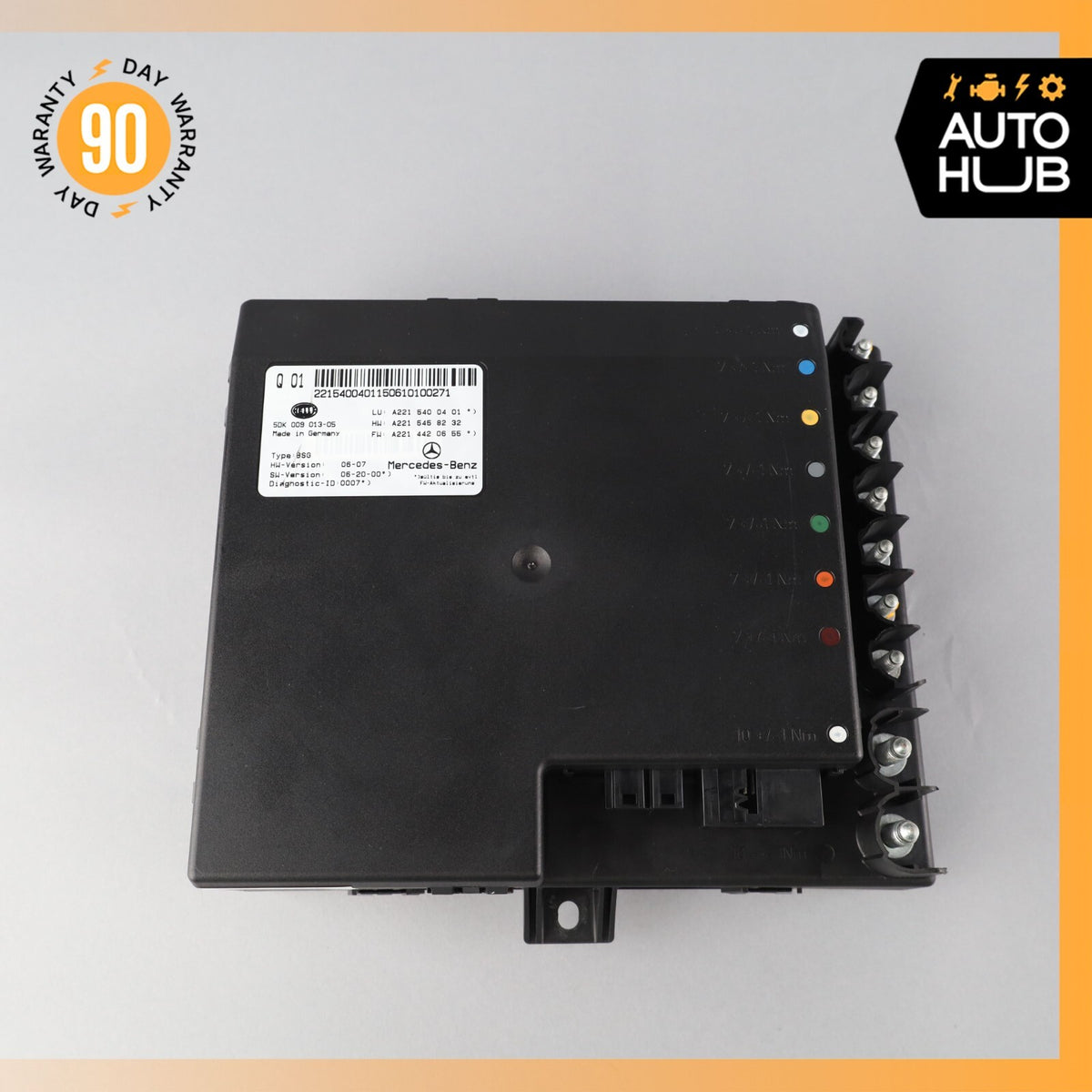 07-14 Mercedes W216 CL550 S550 Electric Power Supply Control Fuse Box Module OEM - photo 7
