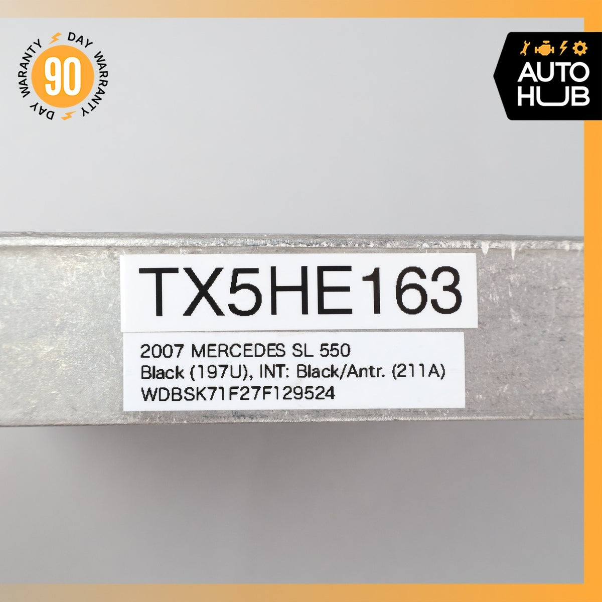 06-12 Mercedes R230 SL550 E350 Communication Control Module 2198200926 OEM - photo 9