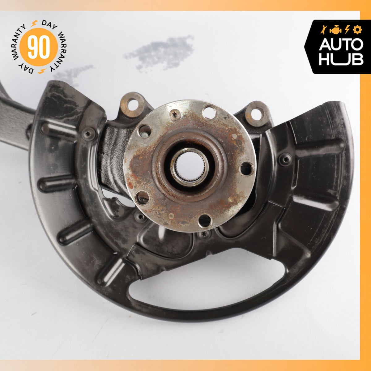 03-07 Bentley Continental GT Front Left Driver Side Spindle Knuckle Hub OEM 65k - photo 3