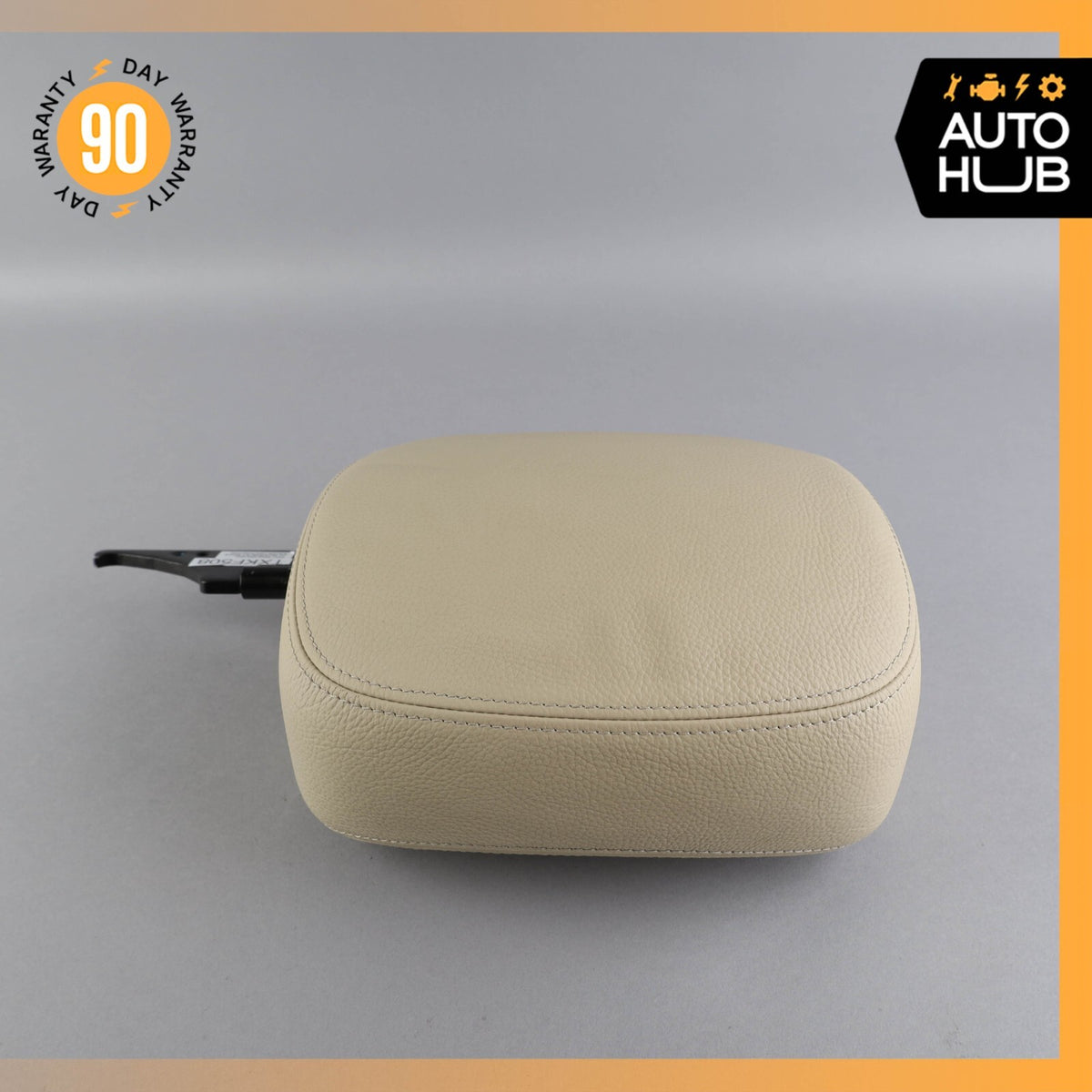 04-10 BMW E64 650i 645Ci Convertible Front Right Side Seat Headrest Beige OEM - photo 16