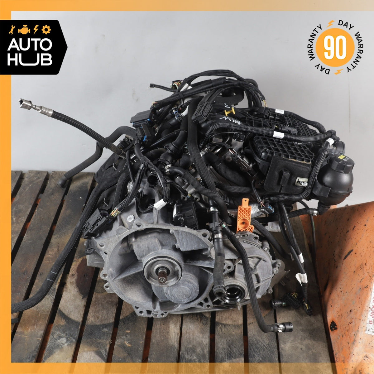 14-17 BMW i3 I01 REX 0.6L IB1 Engine Motor Assembly w/ Transmission OEM 88k - photo 2
