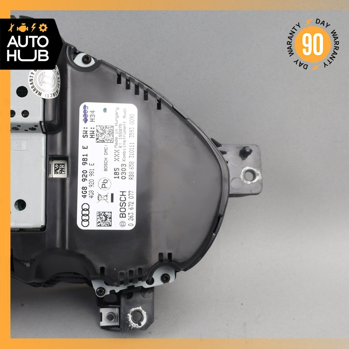 Audi 4G8 A7 Instrument Cluster Speedometer 4G8920981E OEM 143k - photo 14